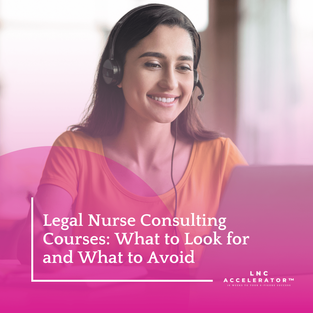 Legal Nurse Consulting Certification