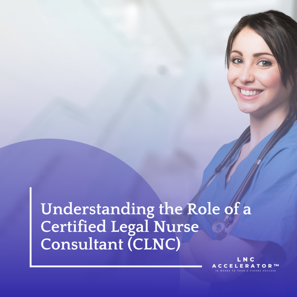 Nurse transitioning to Legal Nurse Consultant career